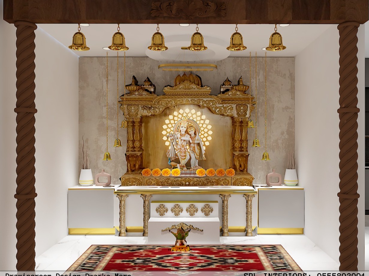 Pooja room Design - SPL Interiors